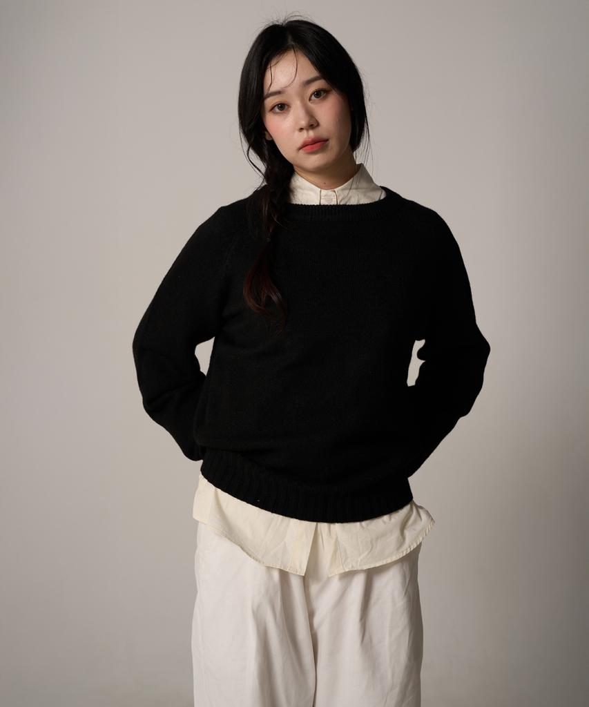 FADERMENT Essential Knit Round (Black)