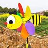 Garden Pinwheels Whirligigs Wind Spinners Windmill Toy for Kid Yard Lawn Decorations 3D Animal Decorative Garden Stakes
