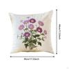 Embroidery Pillow Cover Kit Cross Semi Finished Home Decor 17.32 Inchx17.32 Inch for Office