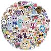 54-Set Dandy's World DIY Decoration Stickers for Journals, Phone Cases, Notebooks