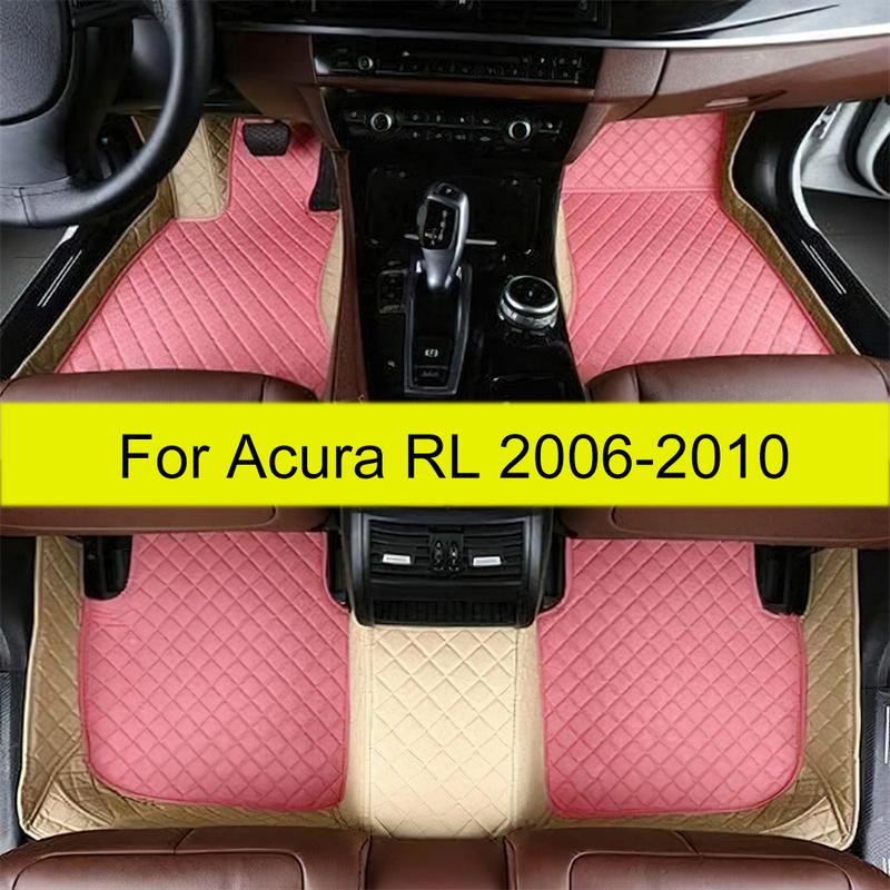 Car floor mats for Acura RL 2006 2007 2008 2009 2010  auto foot Pads automobile carpet cover Interior Accessories