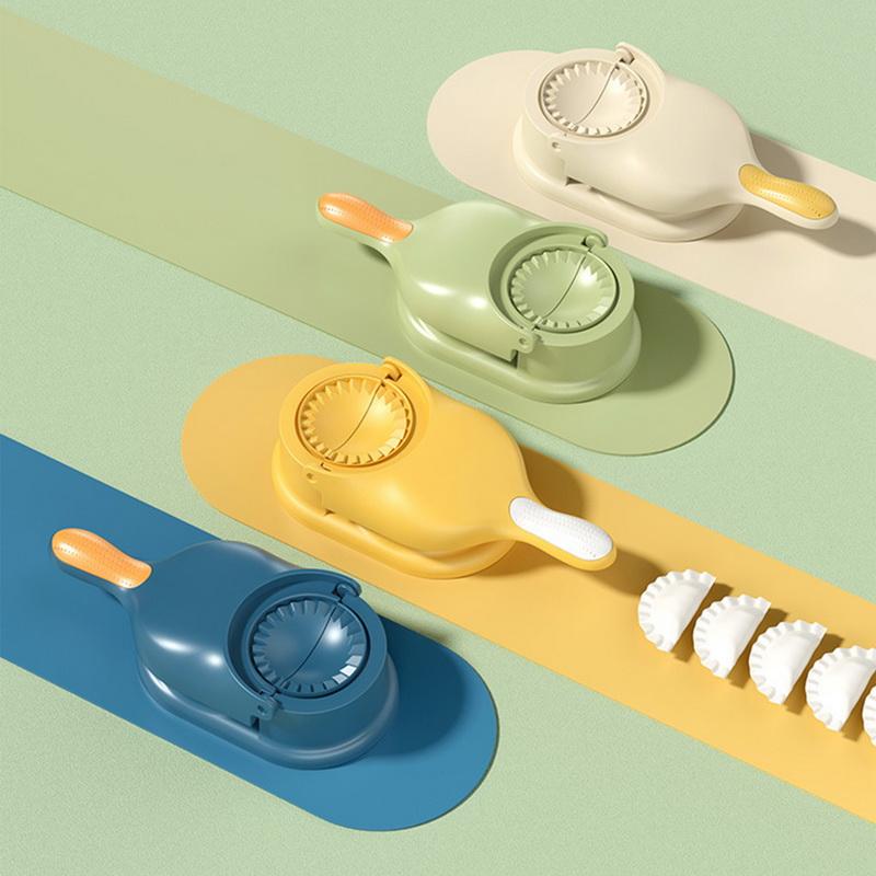 Dough Pressing Tool Set 2 In 1 Diy Dumpling Maker Mould Manual Press Dumpling Crust Tool Dumpling Wrapper Maker Kitchen Tool