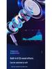 Wireless Neckband Bluetooth Earphones 5.0 with True Stereo, Deep Bass, and Long Battery Life for Sports.