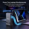 670W GaN³ Desktop Charging Station Digital Power Display 6 USB-C PD 2USB-A QC Power PD 140W Laptop PC Phone Tablet Charger Hub