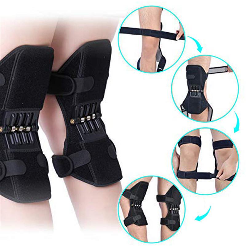 Knie-Booster, zur Erhöhung schwacher Knie, Unterstützung der Gelenke, Gesundheitspflege, Beinstrecker, Federstabilisator, Gymnastikübungen
