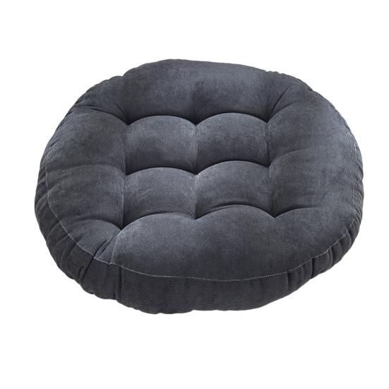 Tufted Seat Cushion Extra Thick High Elasticity Soft Round Solid Color Chair Tatami Sofa Floor Sitting Mat Pad Home Office Supplies