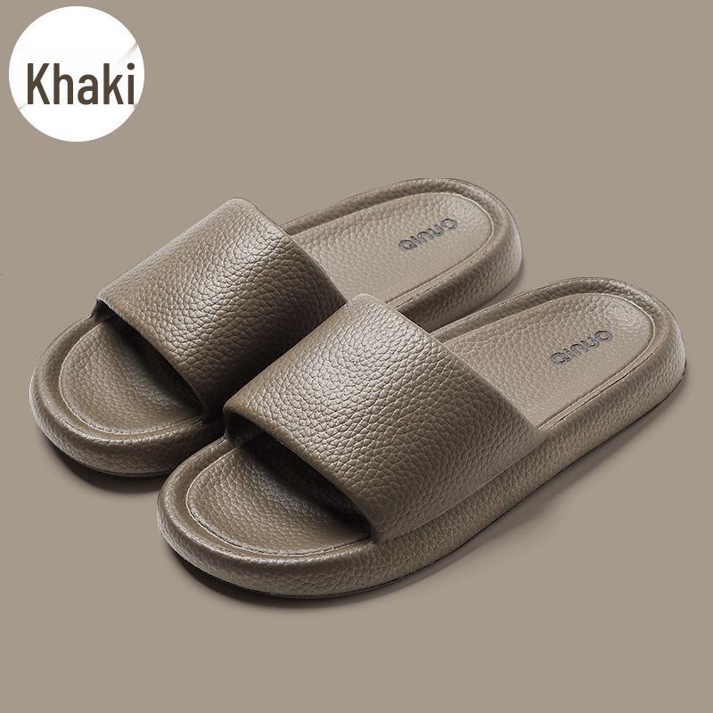 Women's and Men's Summer Non-Slip Cool EVA Bathroom Slippers with Soft Bottom.