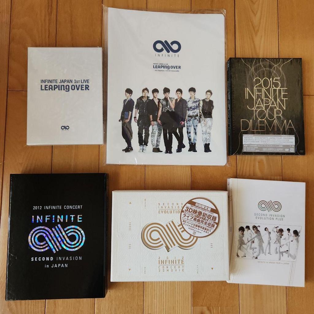 [USED] INFINITE JAPAN Tour DVD 5-Disc Set