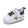 Miękkie buty sportowe dla niemowląt (0-12 miesięcy) - Białe Sneakersy do Chodzenia