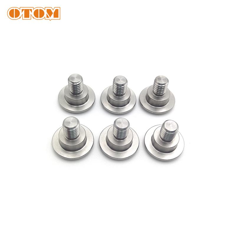 OTOM Front Fork Guard Bolt Screw For HONDA CR125 CRF250R CRF250X CRF450R CRF450X CRF450RX Motorcycle Front Axle Nut Cover Bolts