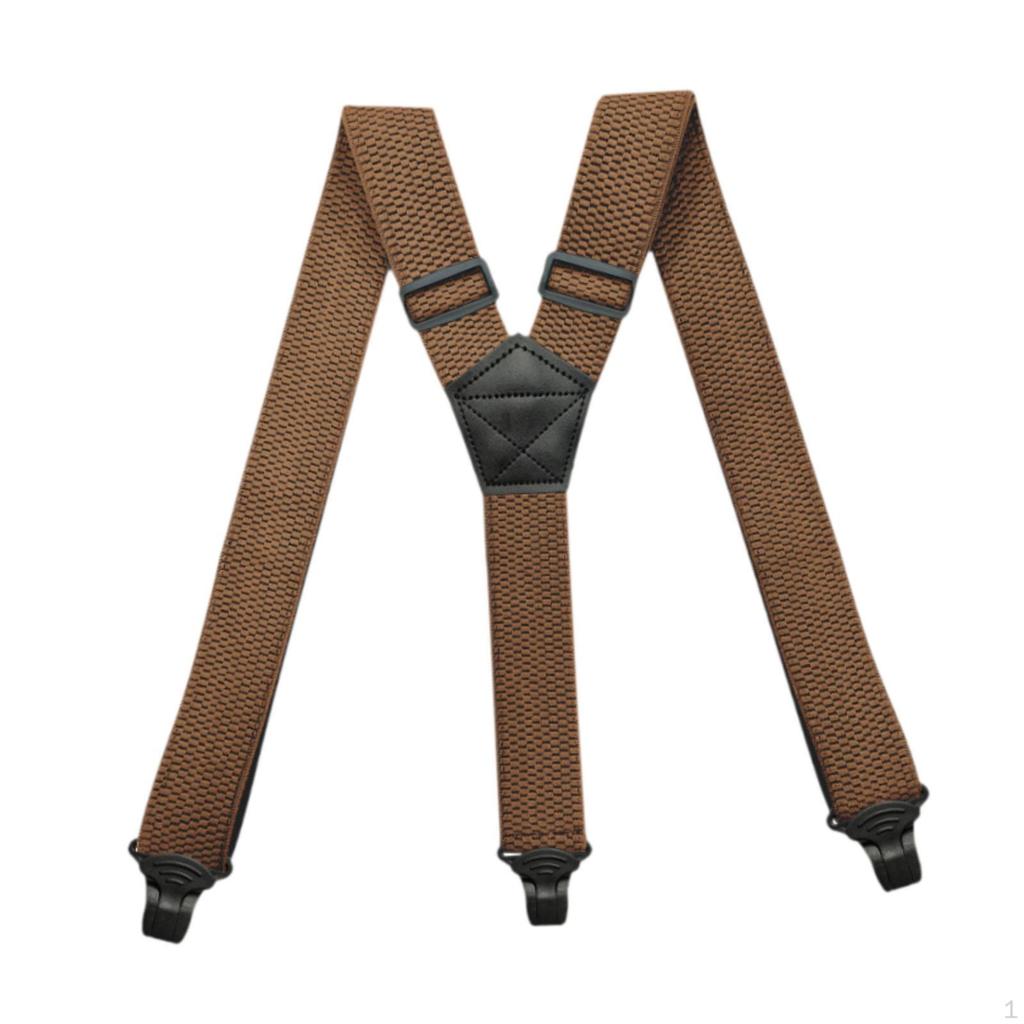 Hidden Suspenders for Belt Loops under Clothes 3 Clips Suspender