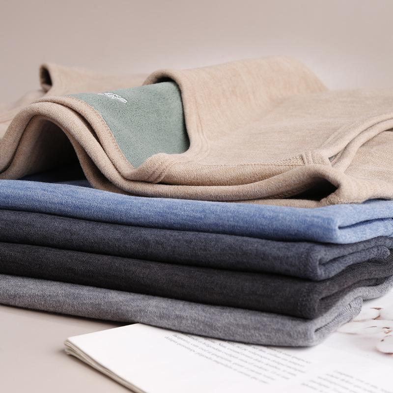 Men's Slim-Fit Fleece-Lined Vest: Warm, German Velvet Base, Sleeveless, Ideal for Autumn/Winter.