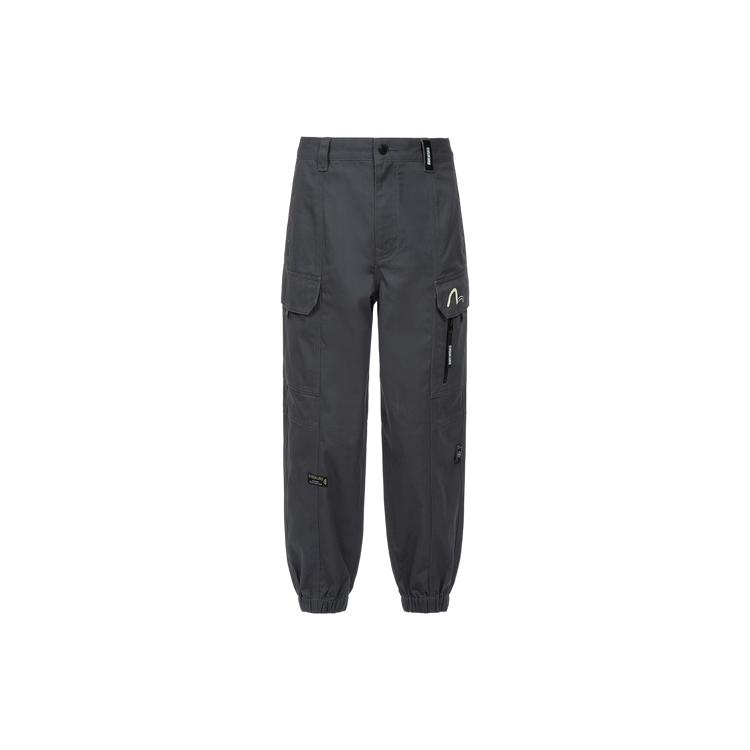 EVISU Cargo Pants Men's Dark Gray Moderate 2ESGNM3PO234FFCT