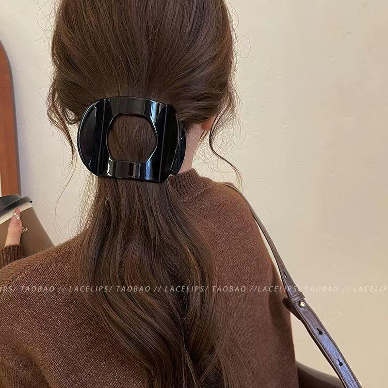 Autumn 2024 High-End Duckbill Claw Clip for Effortless Updo Hairstyles