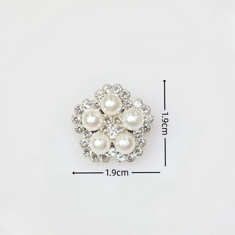 Non-slip Button Underbutton Removable Adjustable No-stitch Button No-stitch Pearl Button Shirt Decorative Brooch Button