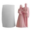 Silicone Mold Romantics Couple Aromatherapy Candle Molds Epoxy Resin Mould for Y Crafts Home Decorations