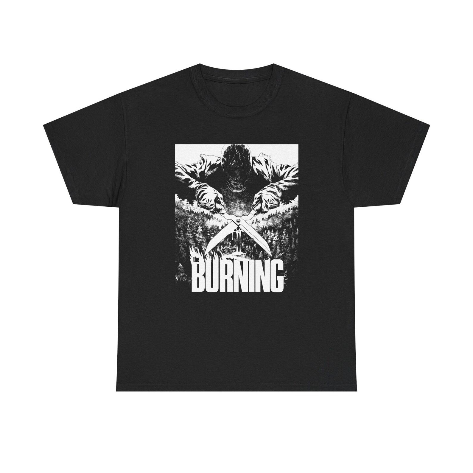 The Burning 1981 Horror Movie Shirt, Vintage Slasher Film Tee, Camp Slasher Horror T Shirt, Cult Horror Movie Tee, Retro Horror Film Shirt 160