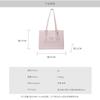 Premium Texture Versatile Shoulder Bag Women's Summer New Contrasting Color Large-capacity Commuter Tote Bag