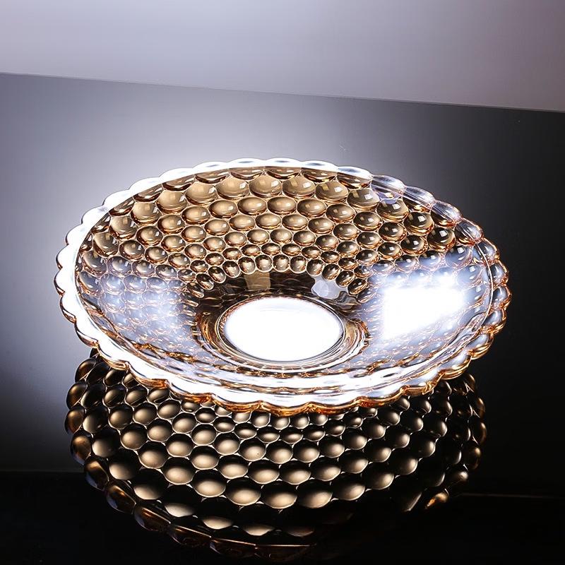 Hanyou Light Luxury Crystal Fruit Plate
