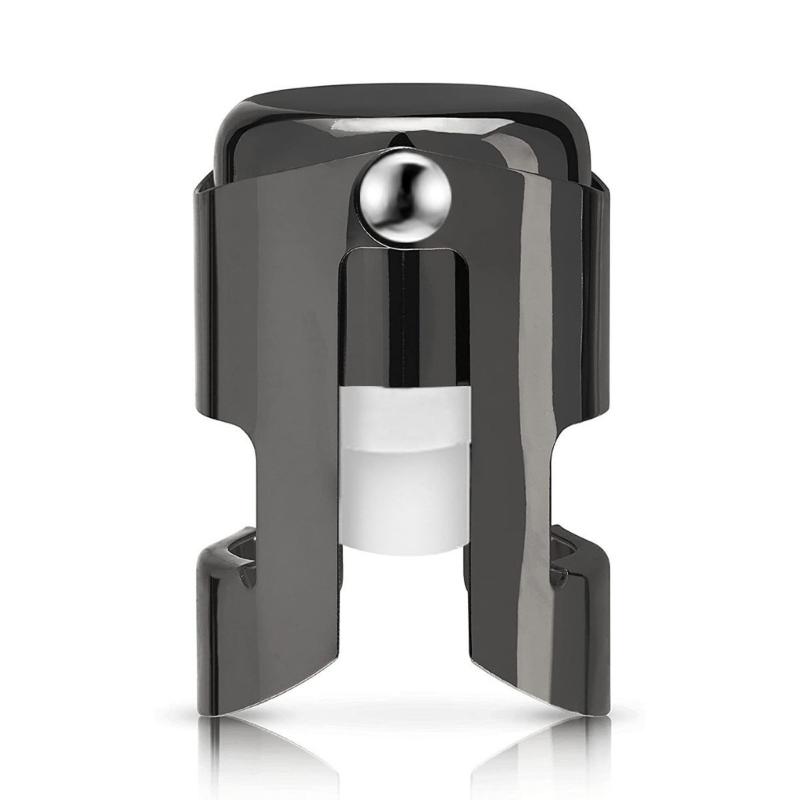 Stainless Steel Champagne Stopper Beverage Bottle Saver Leak Proof Sparkling Wine Preserver Sealing Bottle Tool