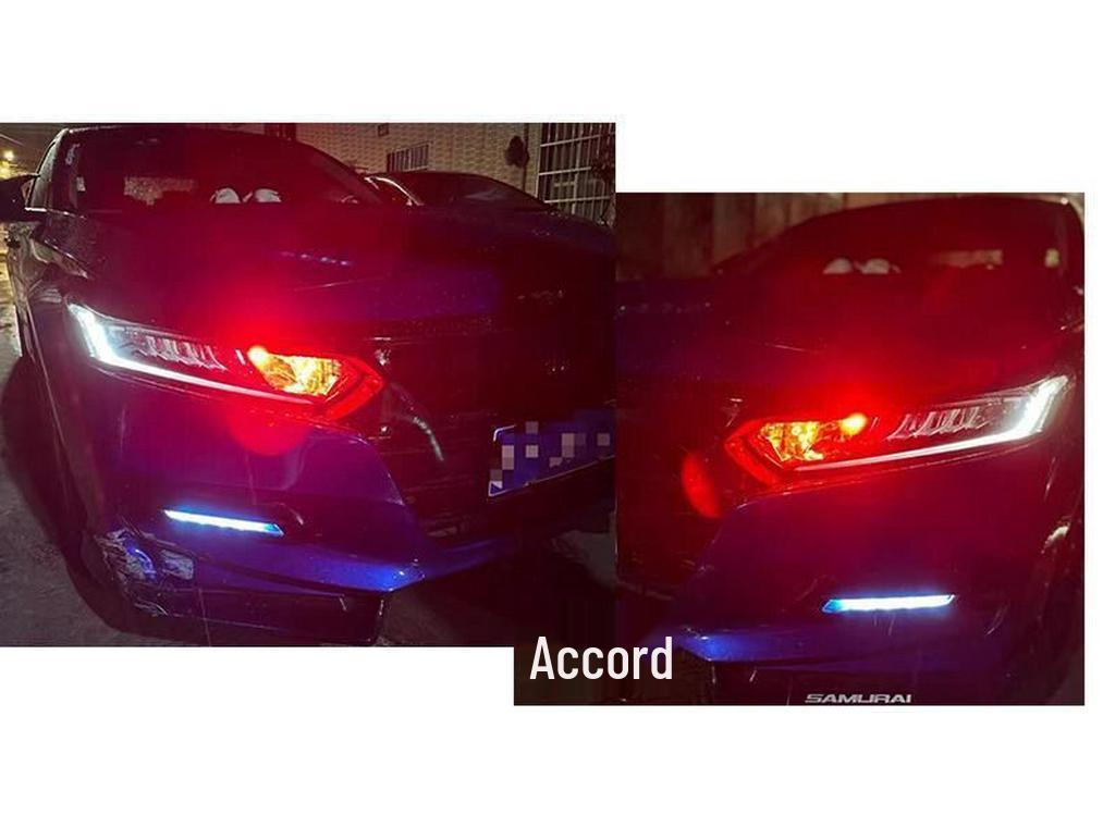 LED Headlight Mod Kit with Built-in Demon Eye Bulbs for 10th Gen Civic, XRV, Vezel, Accord, and Lingpai.