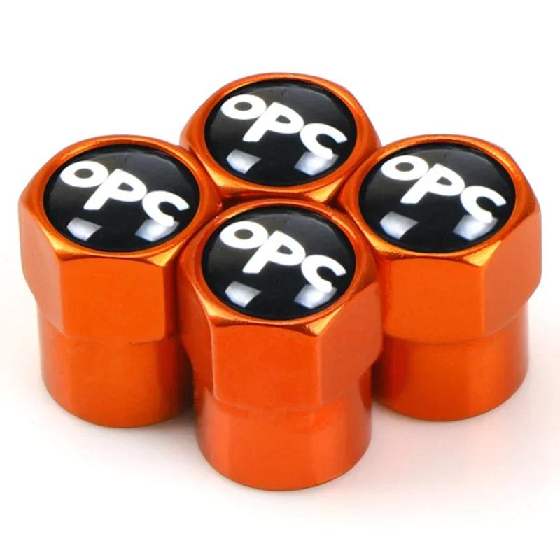 4PCS Car Wheel Tire Valve Caps Dust Proof Covers For Opel OPC LINE Opel Astra G H J K F Corsa D Zafira B Insignia Mokka Regal
