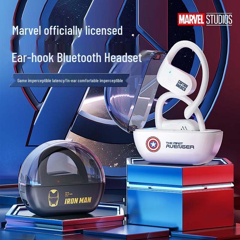 

HOBBYBOX Marvel Q74 Open-Wearable Ear-Hook Headphones