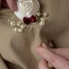 Party Romantic Groom Imitation Pearls Groomsman Bridal Corsage Boutonniere Bouquet Brooch Pin