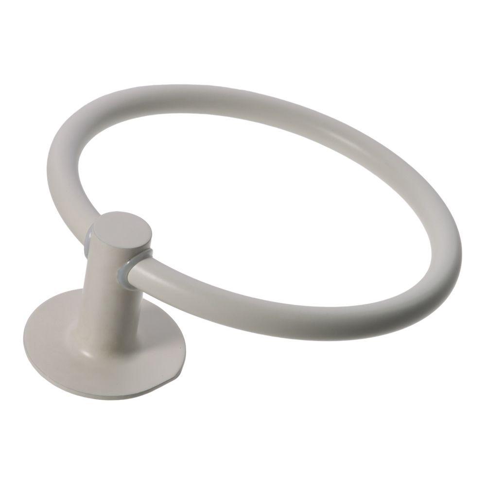 

Space Aluminum Bath Towel Holder Self Adhesive Wall Mount Towel Ring Holder Kitchen сірий