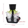 Shot Glasses Whisky Dispense Funnel PE Beer Dispenser Rack Wine Dispenser Wine Set Bar Accessories
