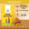 Saatyaki Naturals Organic Turmeric Powder -800gm | Freshly Stone Grounded Salem Haldi Powder| Indian Spice Perfect for Cooking, Curries, Drink Mix