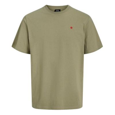Jack And Jones Mens Royal Denim Division Embroidered T-Shirt