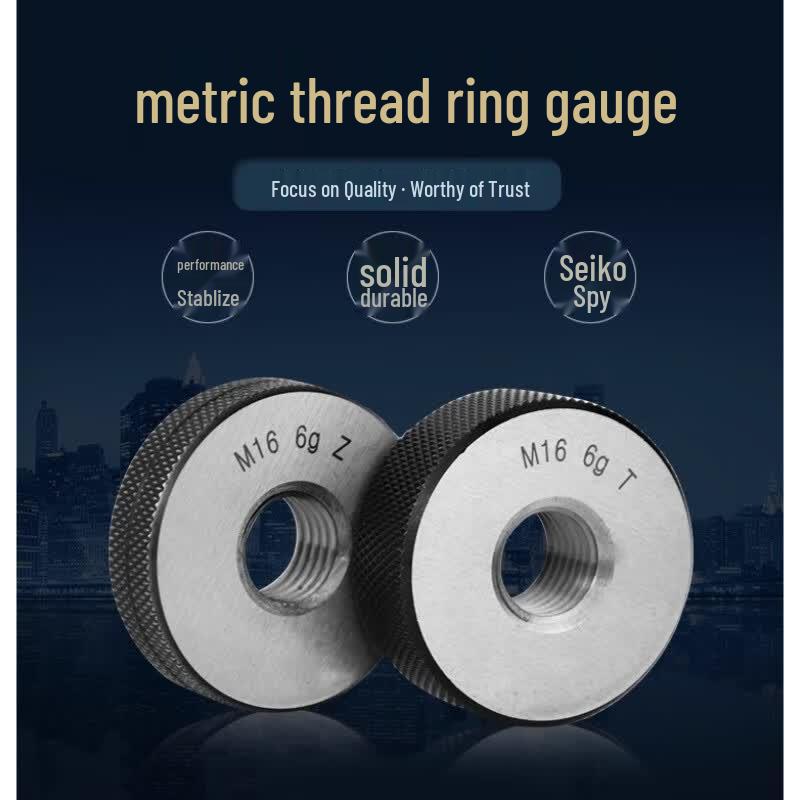Baidate Metric Thread Ring Go/No-Go Gauge