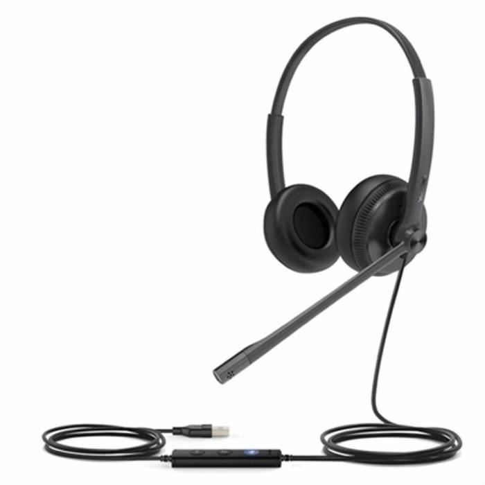 Casque avec Microphone - Yealink - UH34 Lite - Annulation de bruit - USB - 1.2 m
