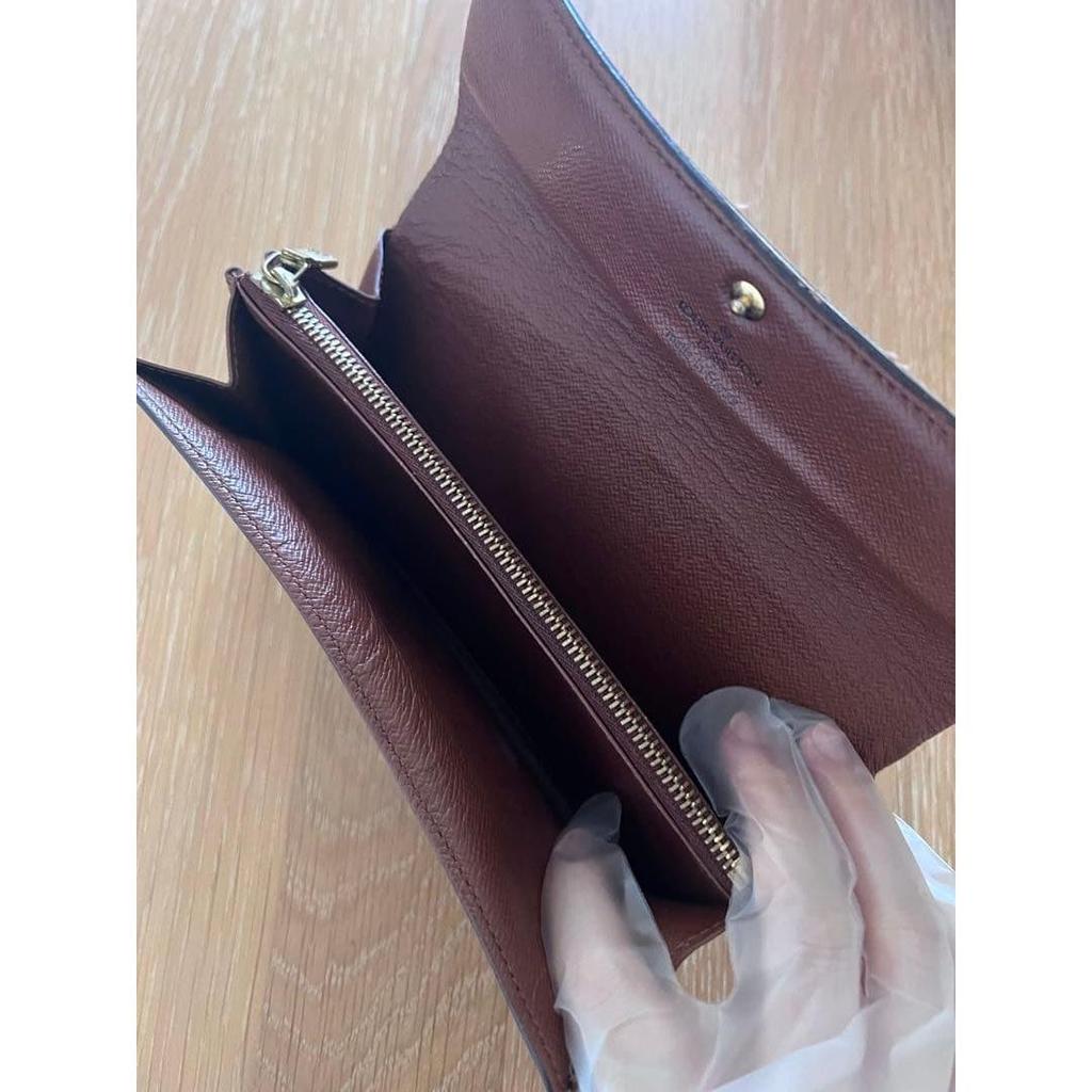 Used Louis Vuitton Monogram Pochette Portemonnaie Credit Long Wallet Old Model