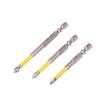 Non-Slip Impact Drill Bit 25/50/65/70/90/150Mm Magnetic Screwdriver Bit Set 1/4 Inch Hexagonal Shank For Electric Drill