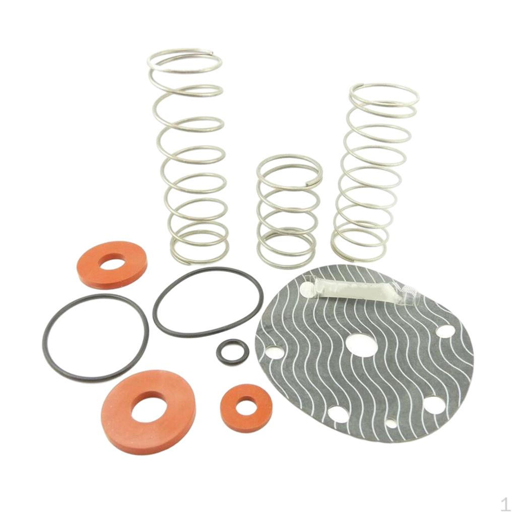 Backflow Preventer Replace Springs Poppets Fit for Water Leakage 3/4 - 1"