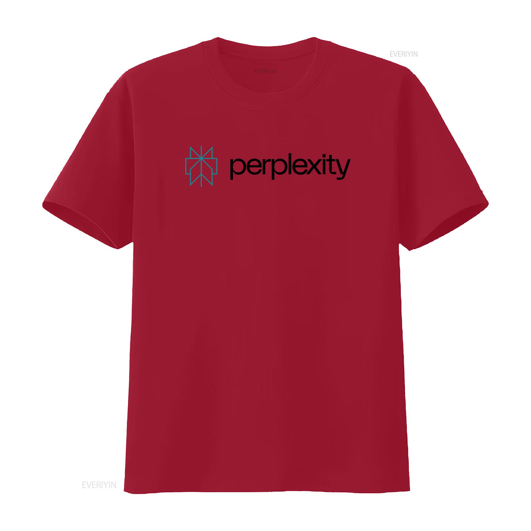 Perplexity AI T Shirt Cool Minimal Artificial Intelligence Tech for vintage Washed fashion homme Top For Everyday Wear S