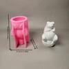 Lovely Animal Statue Silicone Molds Plasters Molds Epoxy Resin Molds 3D Frogs Candle Molds Ornament Molds Casting Molds