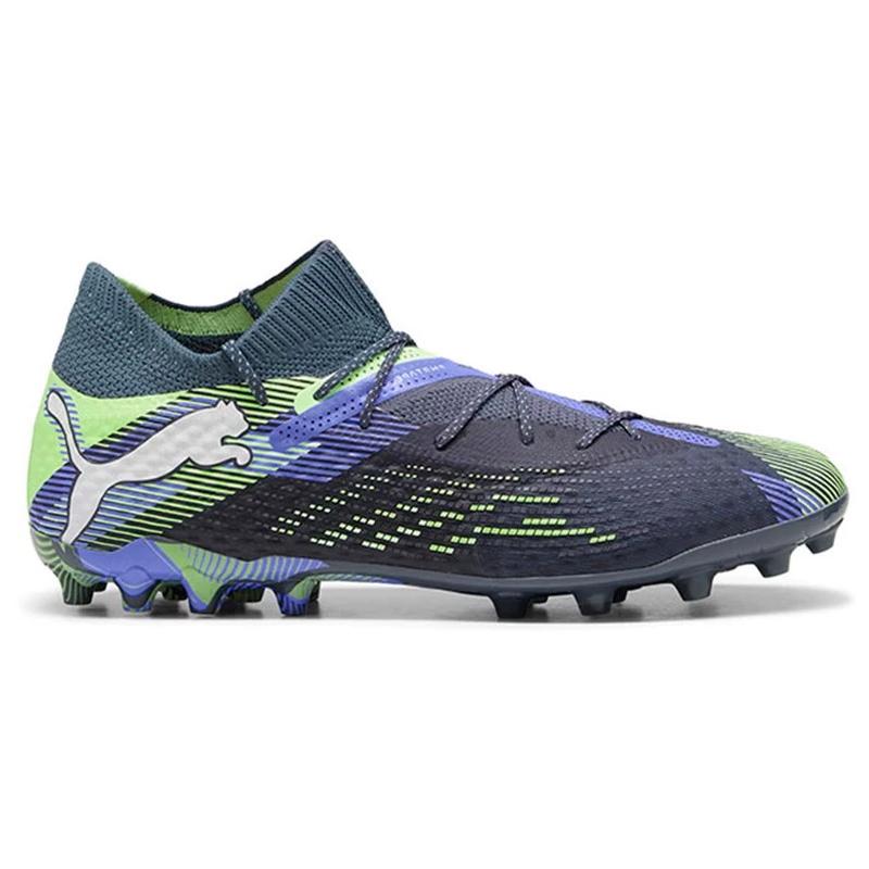 Puma Future 7 Ultimate Comfortable Soccer Shoes Men Soccer Shoes Blue Green 107922-03