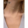 Women's Japanese and Korean-Style Simple Stainless Steel Accessories Necklace