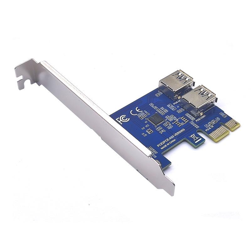 PCI-E Multi-Port USB3.0 Expansion Card Adapter (1 To 2, 4, 5, or 6 Ports)