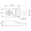 Interruttore Sensore di Prossimità BERM Tipo Induttivo Guscio in ABS DC12 24V 3 Fili PNP NO 5mm
