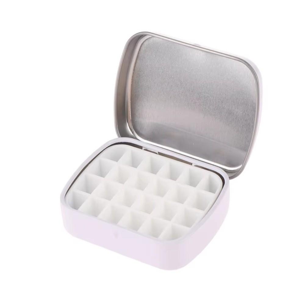 Portable Empty Watercolor Tin Box Mini Watercolor Paint Palette Durable Paint Box  Art Supplies