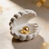 Multifunctional Silicone Organizers In Seashells Shape For Crafting Jewelry Holders And Small Item Storage Solution