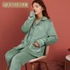 [Verschiedene Stile] Kompound-Imitations-Lammwoll-Pyjama Winter Samt Verdickt Pelz Integrierte Loungewear Hellrot