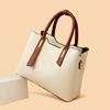 This Fashionable Color-blocking Bag Is Simple Elegant and Stylish for Ladies. It's A Hand-held Shoulder Bag