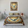 Dove and Sunlight Design Bedding Set Bedding set (1 duvet cover, 2 pillowcases, duvet not included)