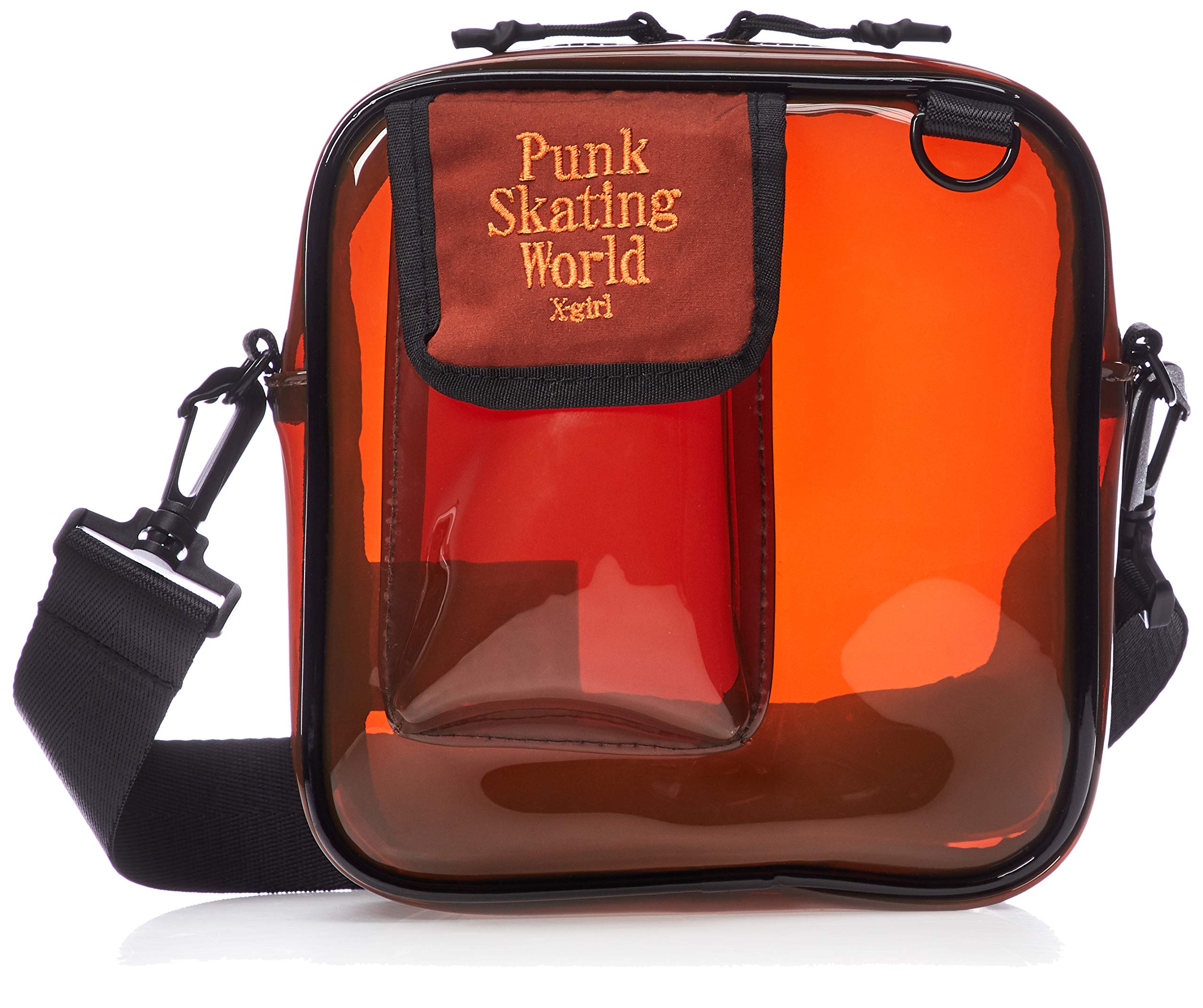 

PVC Shoulder Bag CLEAR SHOULDER BAG 105202053002 Brown [X-Girl]