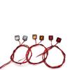1 Set For  Trx4 D90 D110 Rc4Wd Scx10 90046 Tamiya 90053 1/10 1/14 Rc Car Led Warning Light Profile Light